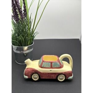 Vintage EXTREMELY Rare DEPT 56 Ceramic Car Creamer Pitcher Collectible 1970